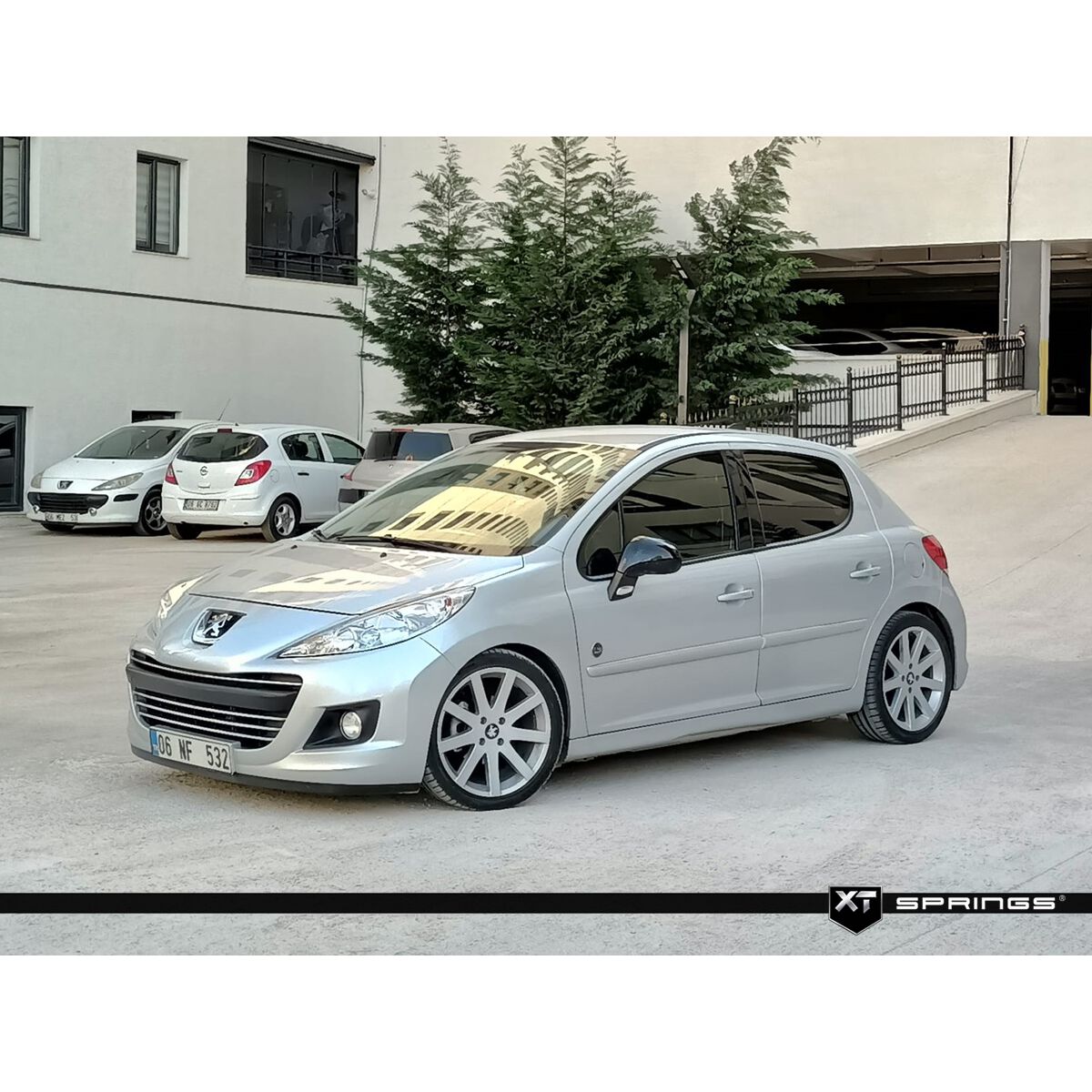 peugeot 207 xt spor yay 45mm x treme tuning
