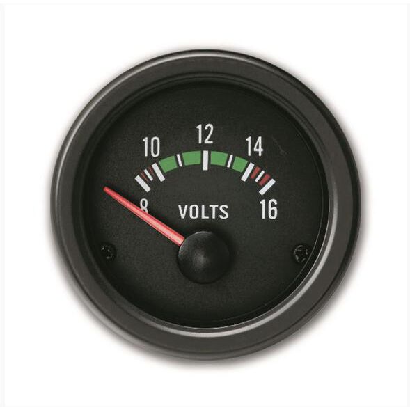 Jom Akü Voltaj Göstergesi Analog Siyah | X-Treme Tuning